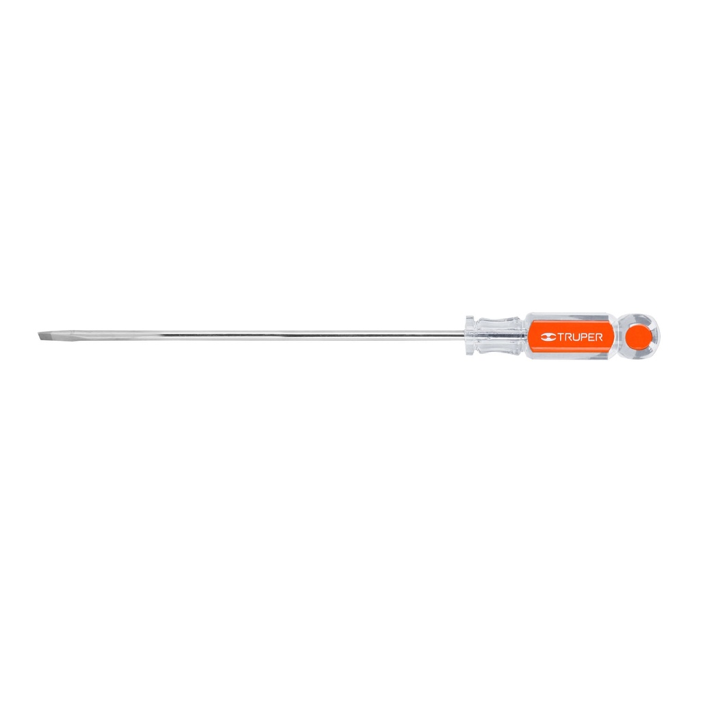 TRUPER DESARMADOR CABINET DG-3/16X8 MGO ACETATO