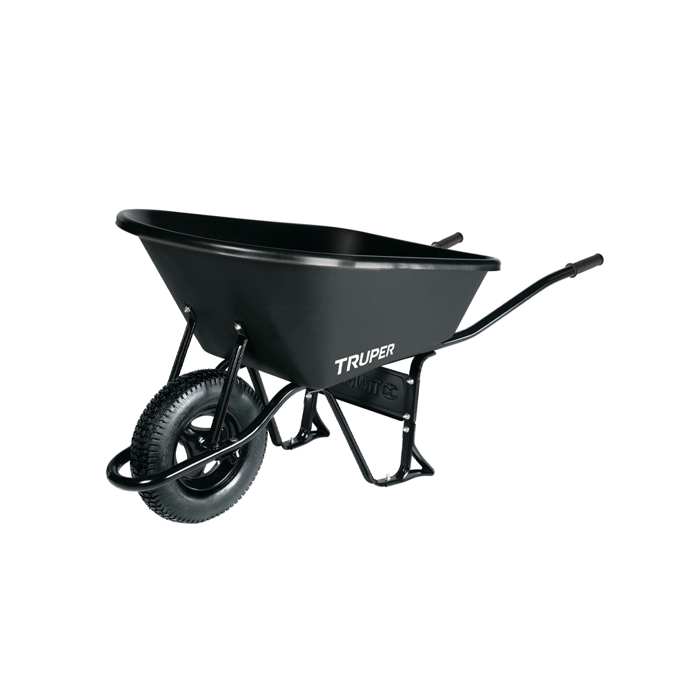 TRUPER CARRETILLA CAT-60PL 6FT3 NEUMATICA REF CONCHA PLAST