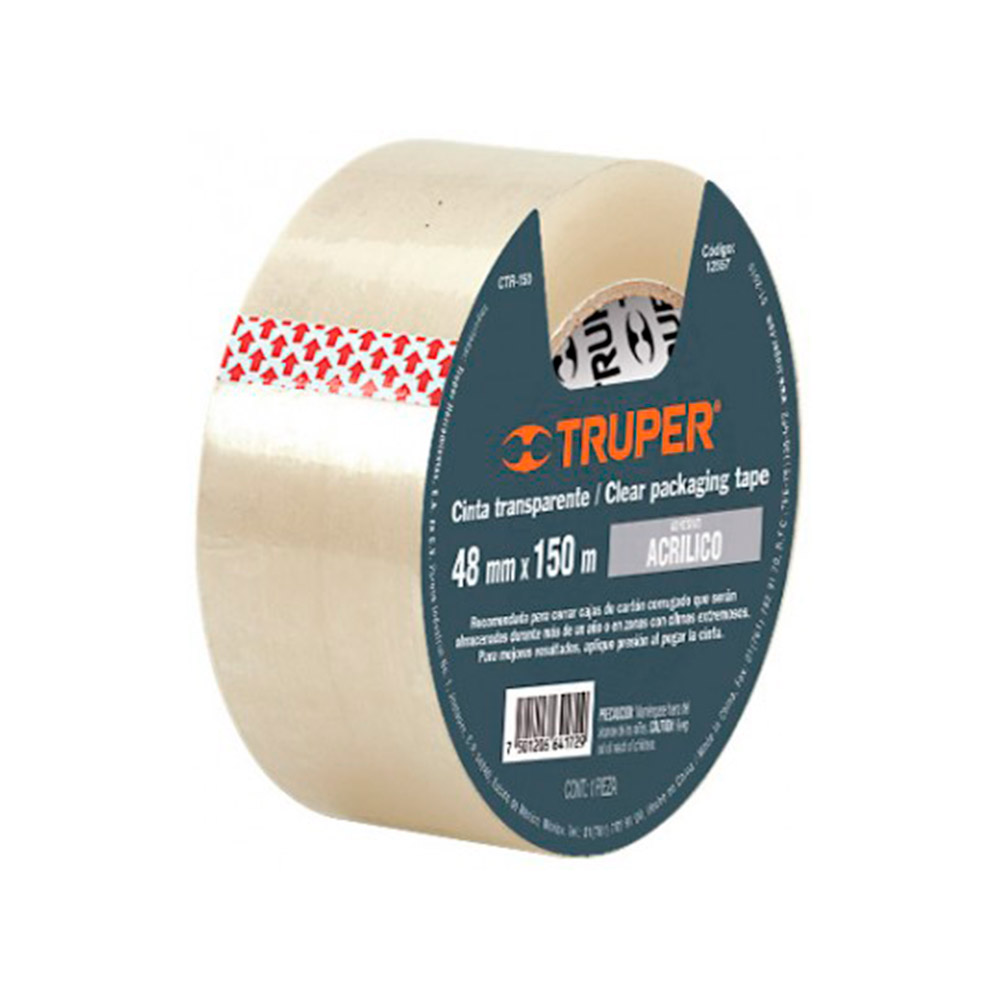 TRUPER CINTA TRANSP CTR-50 48X.050MMX50M