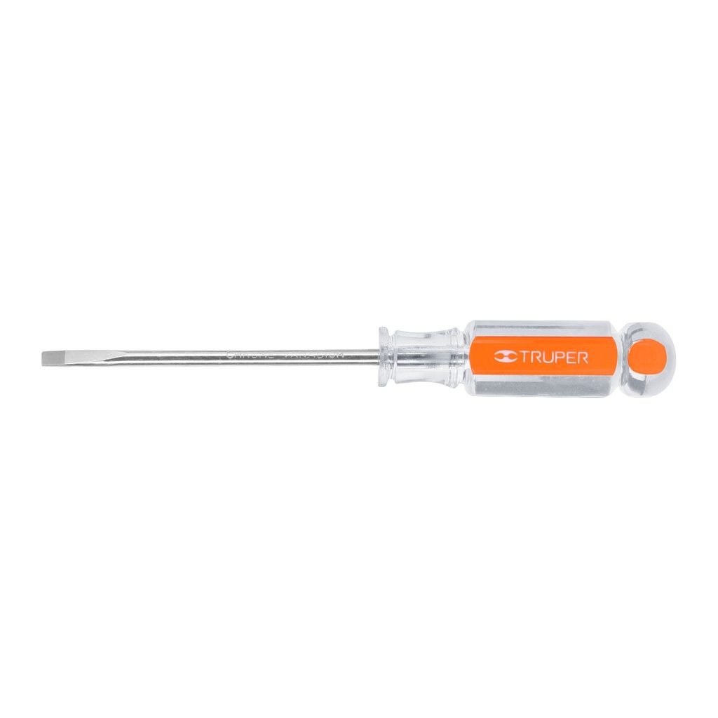TRUPER DESARMADOR CABINET DG-3/16X4 MGO ACETATO