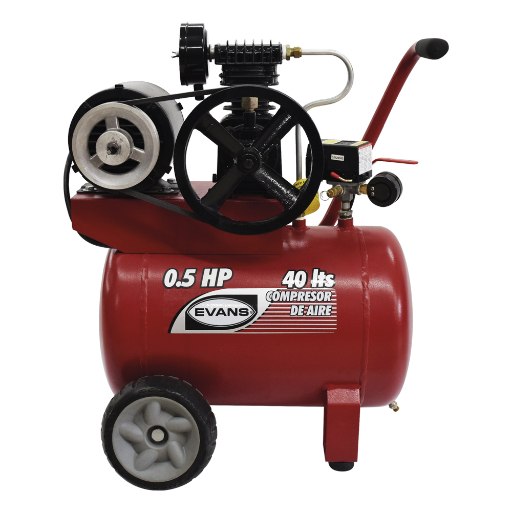 EVANS COMPRESOR E040ME050-040 / 0.5HP 40L LUBR PROF MONOFASI