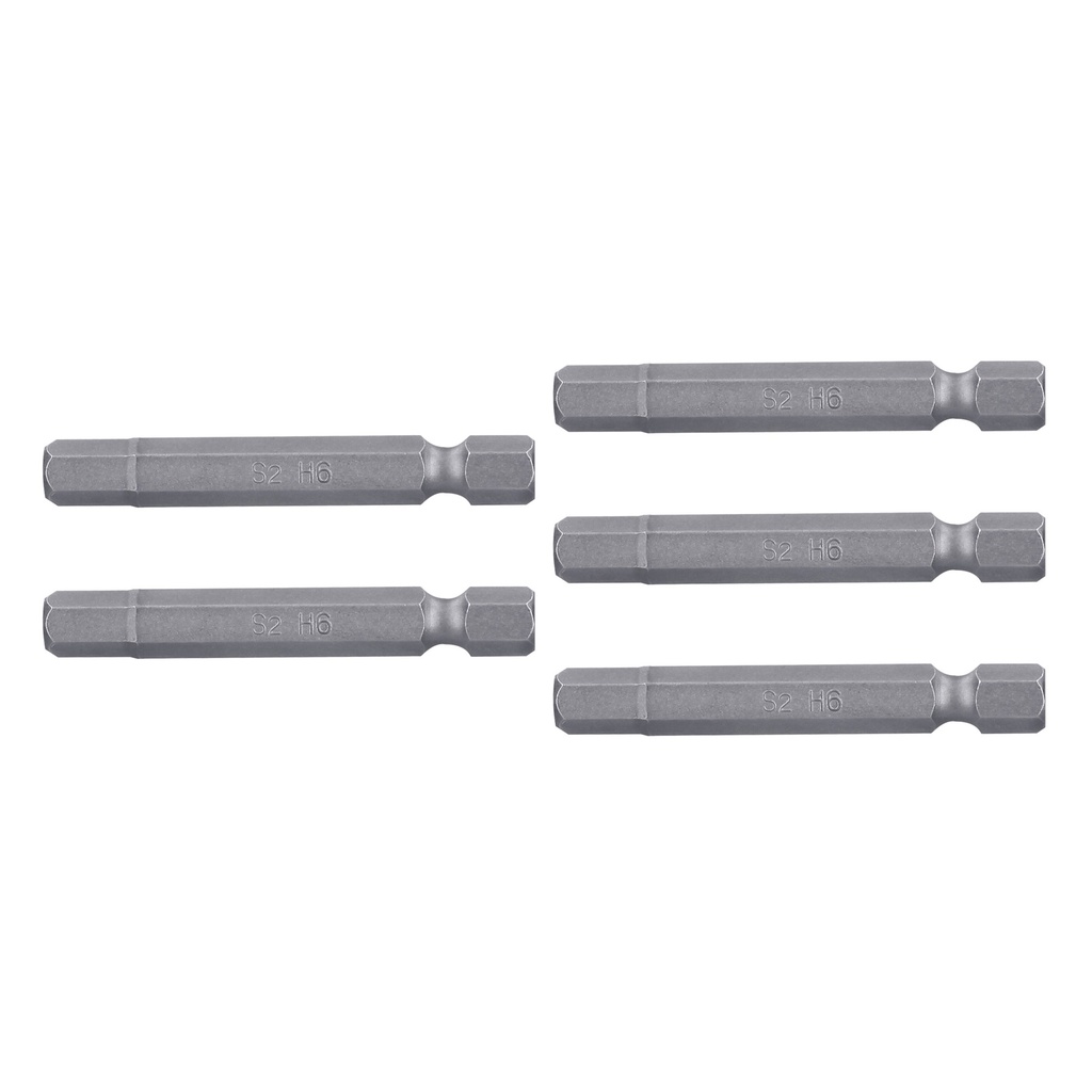 TRUPER JGO PUNTAS HEXAGONAL   5PZ 6MM 2" PUDE-7206