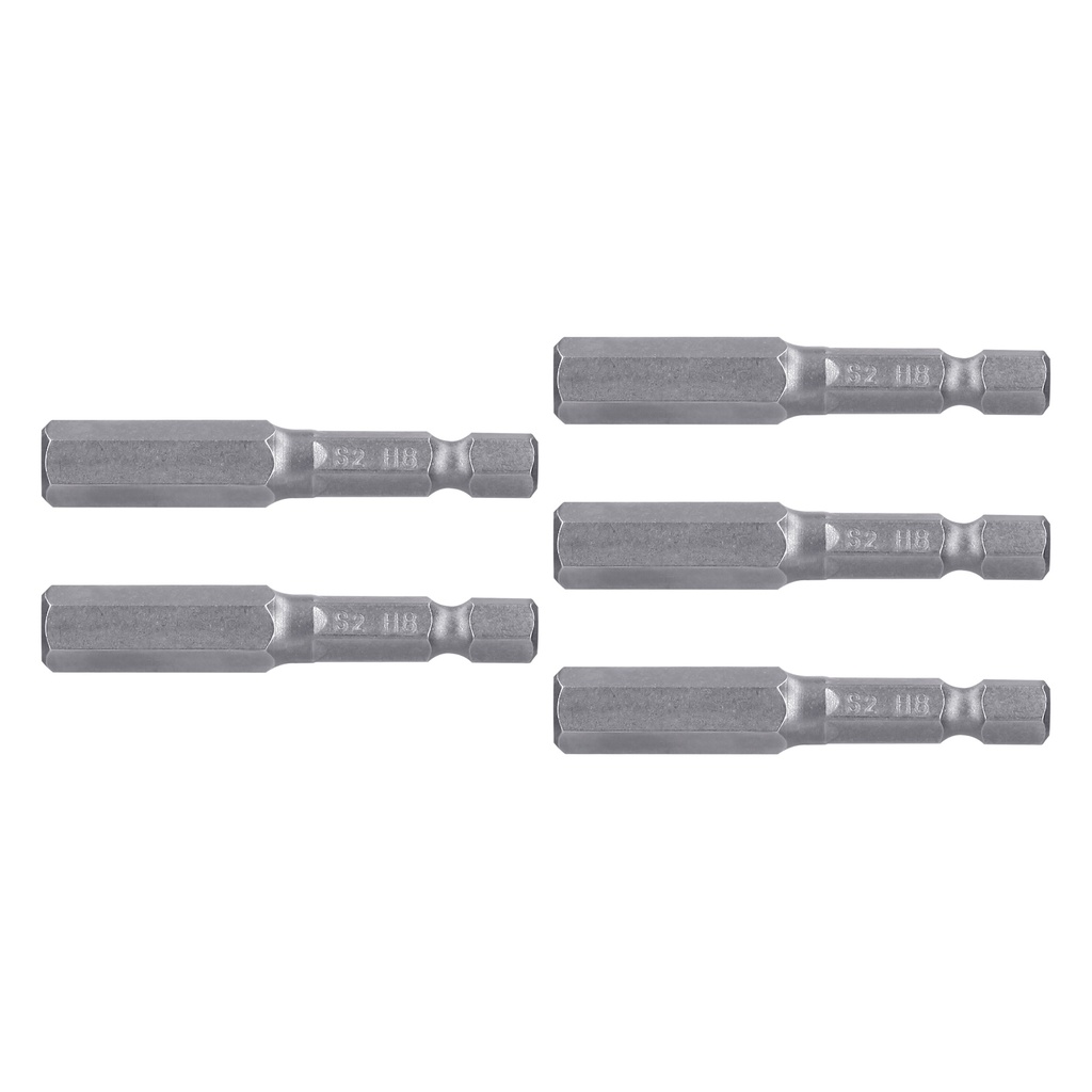 TRUPER JGO PUNTAS HEXAGONAL   5PZ 8MM 2" PUDE-7208