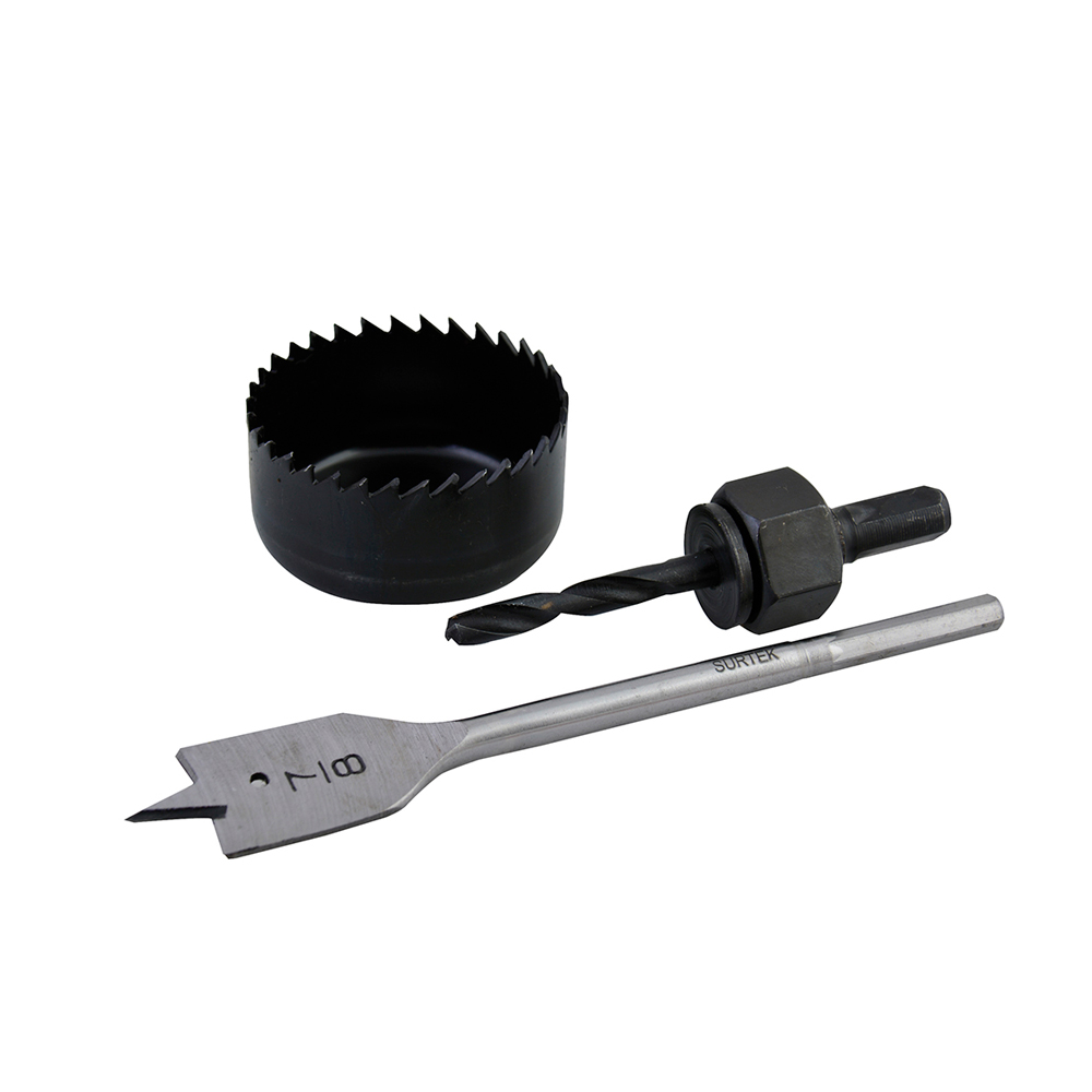 SURTEK BROCASIERRA BIM JGO    3PZ C/MANDRIL-BROCA MANITA