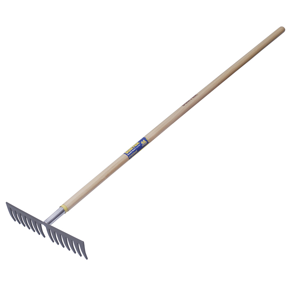 SURTEK RASTRILLO P/JARDIN     14DIENT 60" MGO MAD CURVO