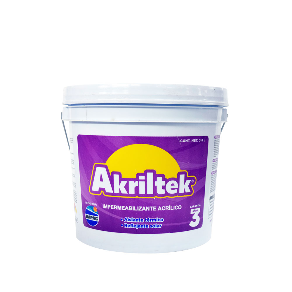 AKRILTEK IMPERMEABILIZANTE 3 ANOS 3.8L BLANCO