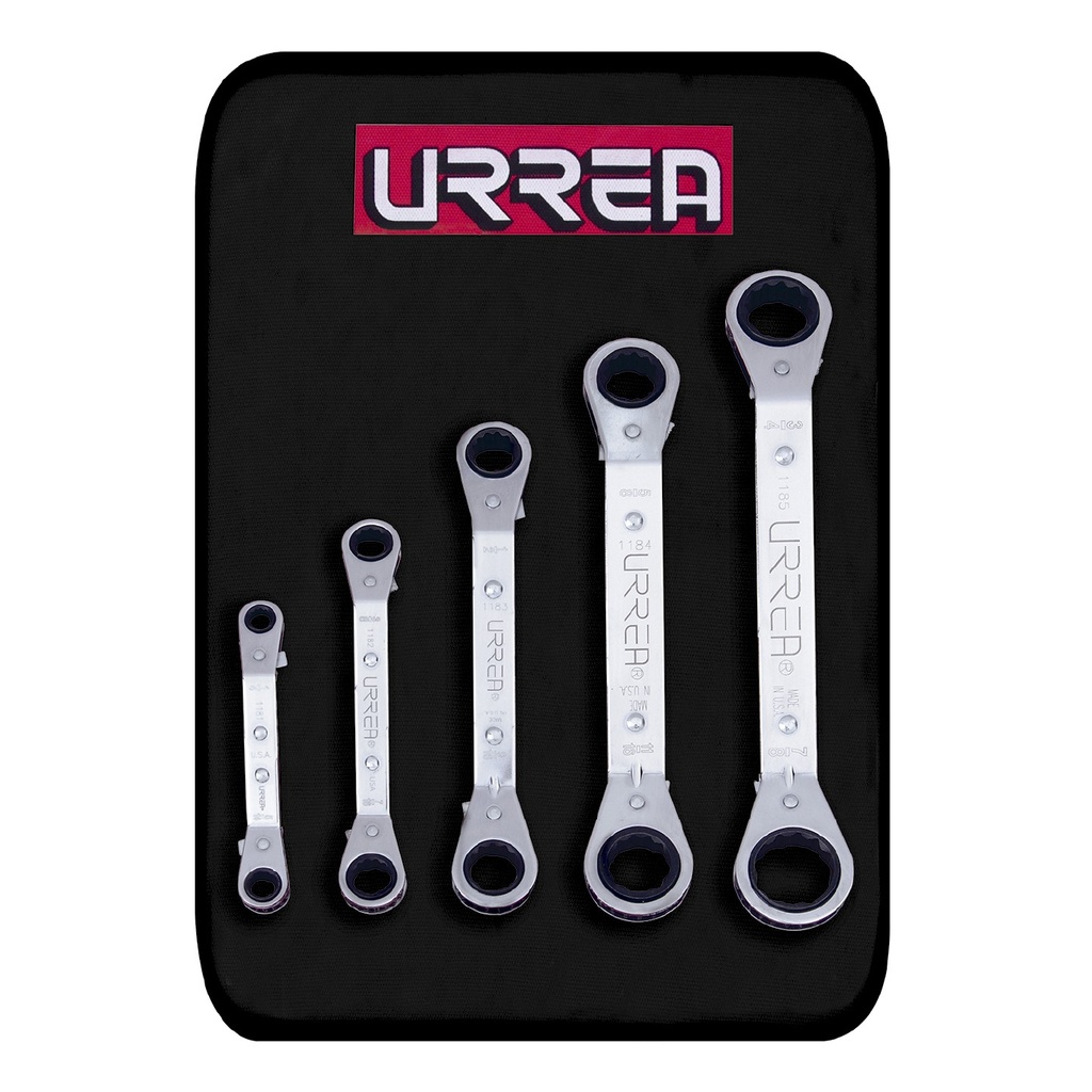 URREA JGO 5PZ LLAVE ESTRIA 1190A