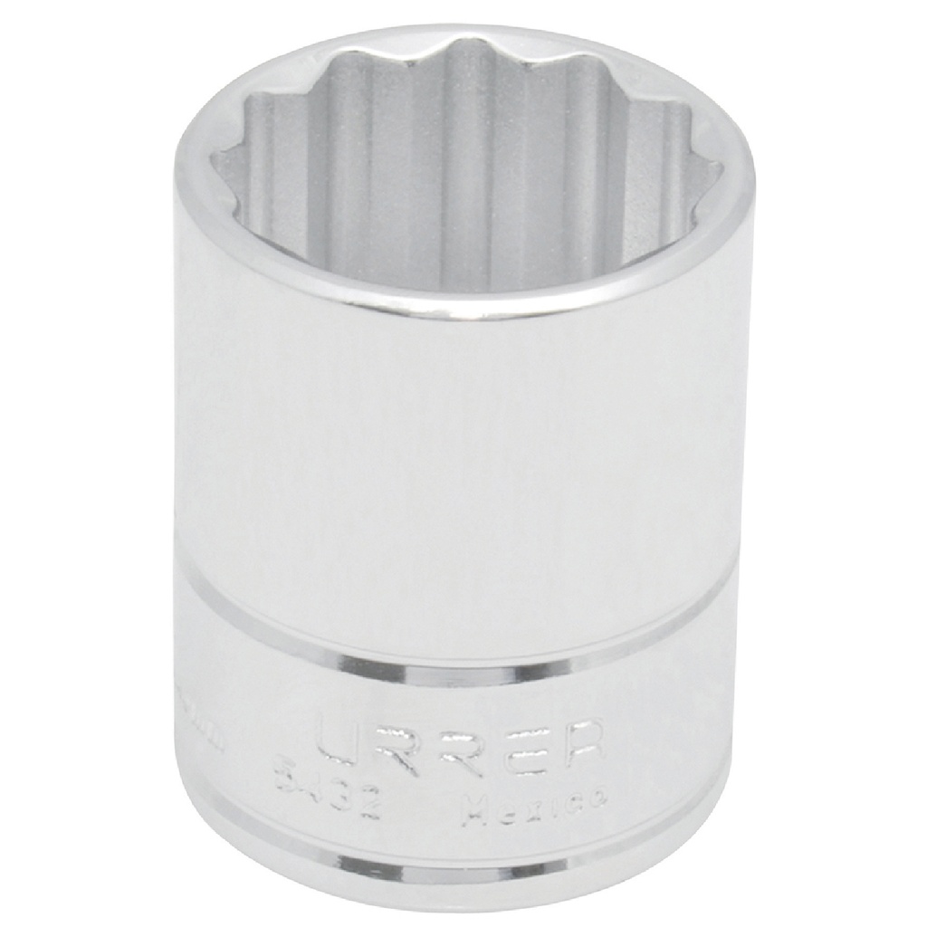 URREA DADO 1/2 CORTO 12 PTAS  28.5MM1-1/8 5436