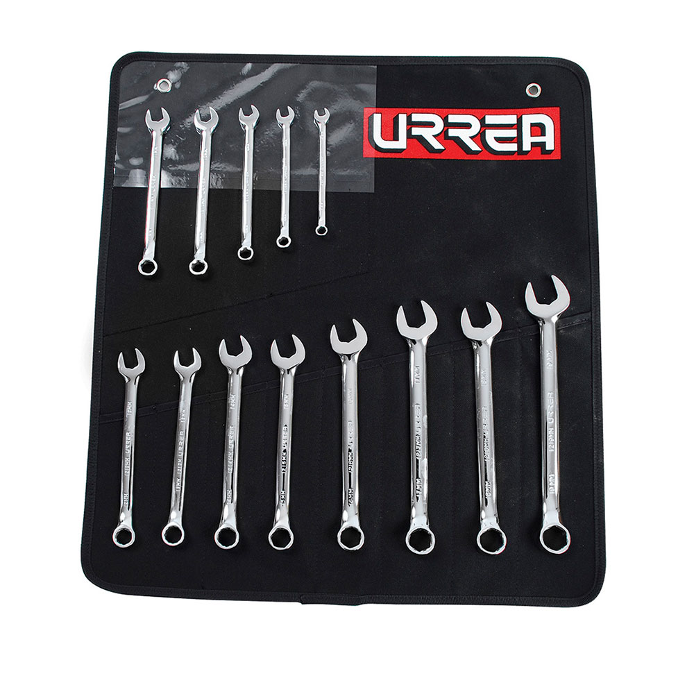 URREA JGO LLAVES COMB MET     12PTAS 9PZ PULIDO