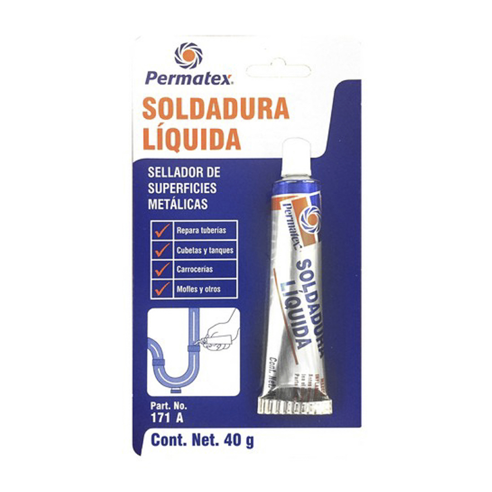 PERMATEX SOLDADURA EN FRIO LIQUIDA 40GR 171-A