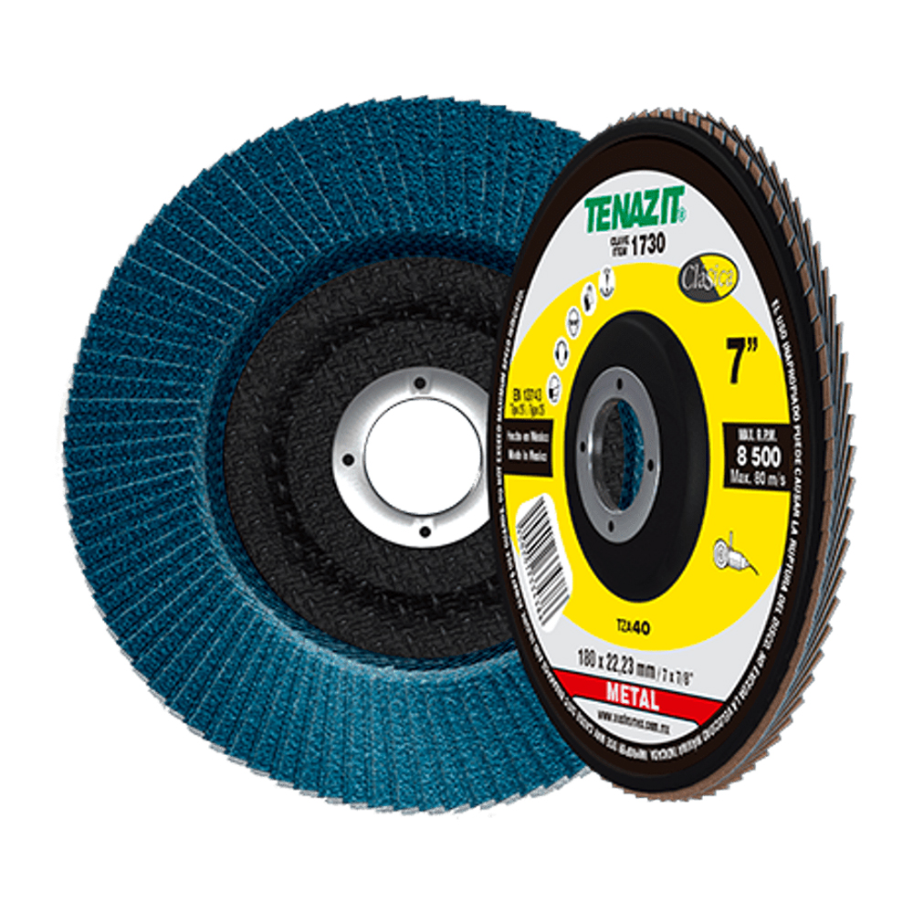 TENAZIT DISCO LAM TZA 7X7/8"  G40 1730