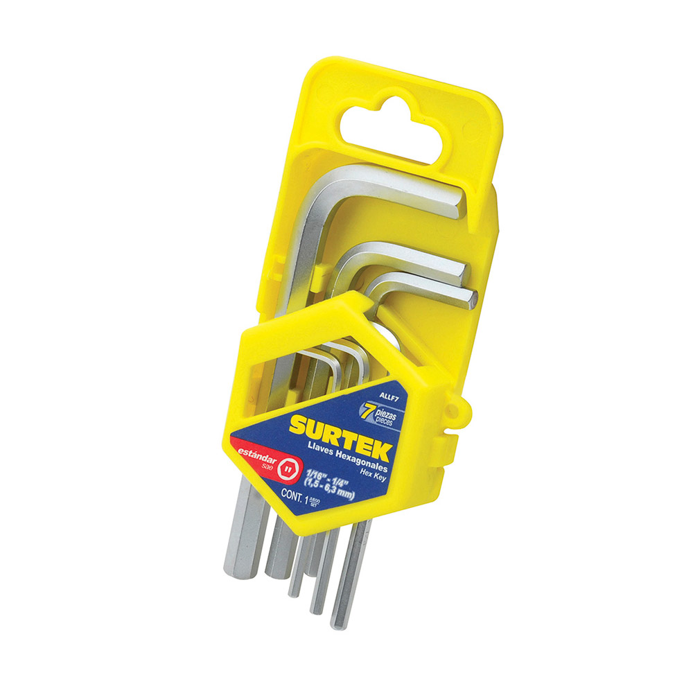 SURTEK LLAVE HEX STD JGO/7PZS ALLF7