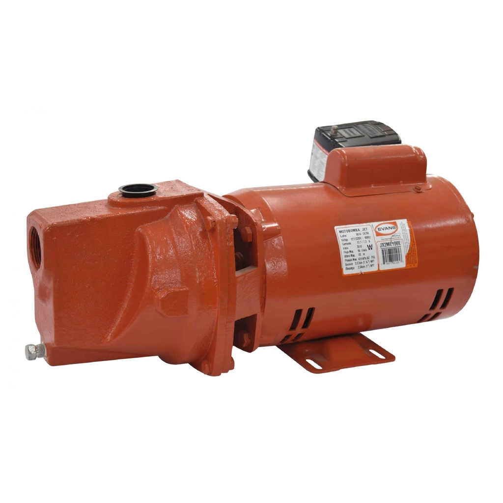 EVANS BOMBA JET 1HP 127/220V  1-1/4X1" JX2ME100E