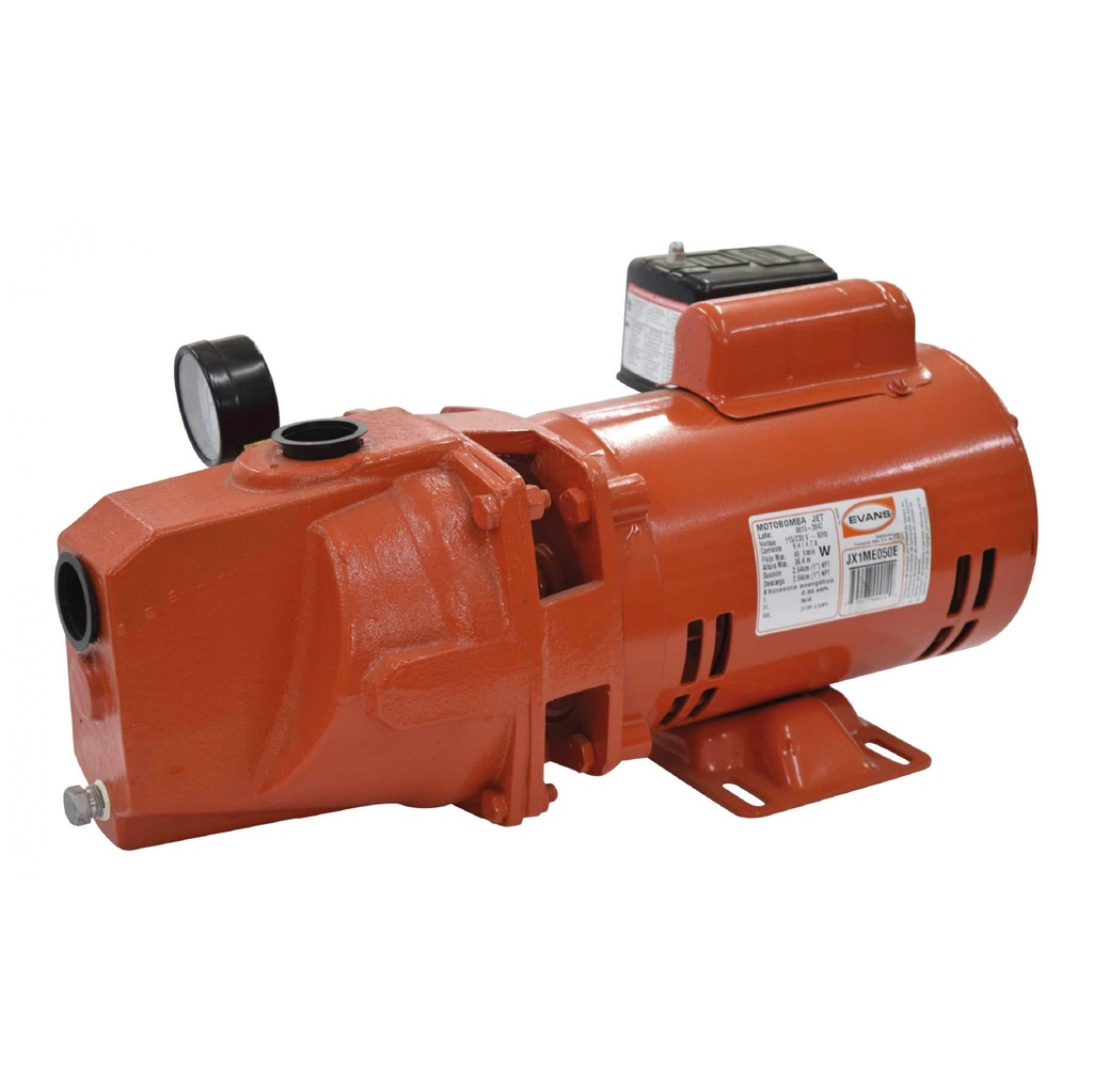 EVANS BOMBA JET 1/2HP 127/220V1X1" JX1ME050E