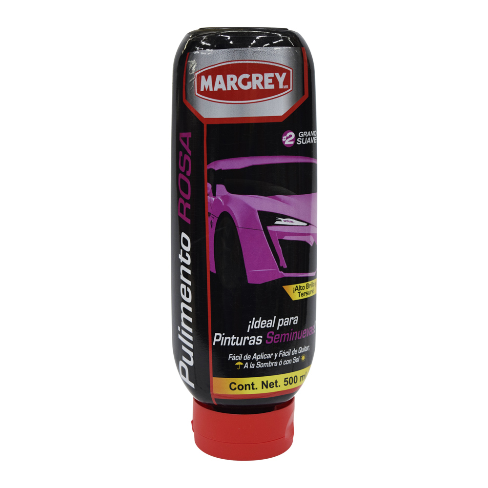 MARGREY PULIMENTO AUTOMOTRIZ  ROSA 500ML