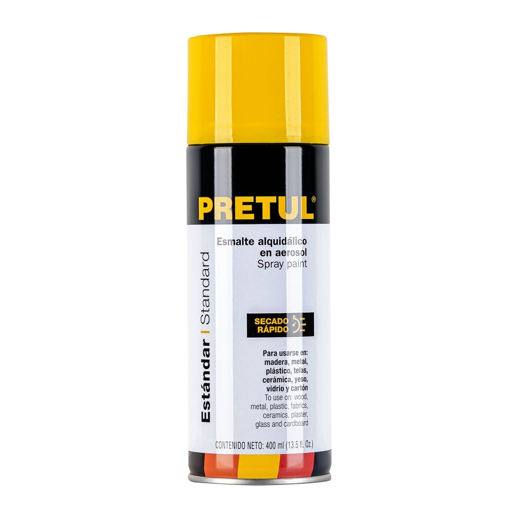 PRETUL ESMALTE AEROSOL AMARILLO CANARIO PA-AC-P
