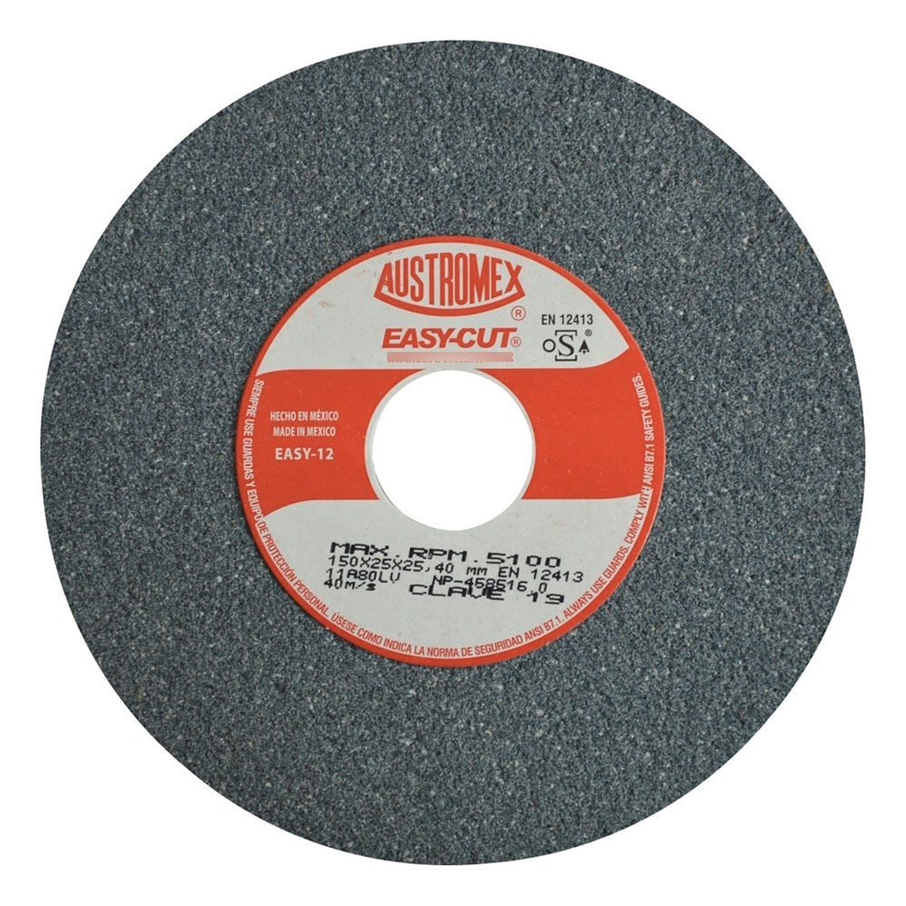 AUSTROMEX RUEDA ABRAS UGRAL 6X1X1" FNO-11A80V EA