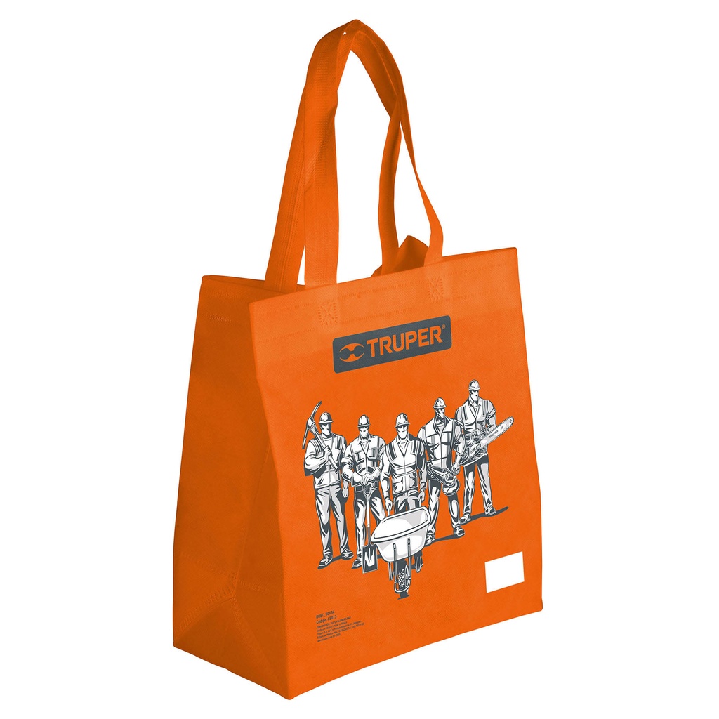 TRUPER BOLSA ECOLOGICA NARANJA30X40CM