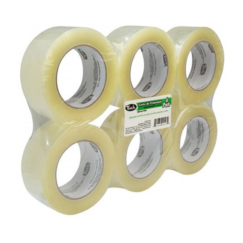 TUK CINTA EMPAQUE TRANSPARENTE2"X150M 284