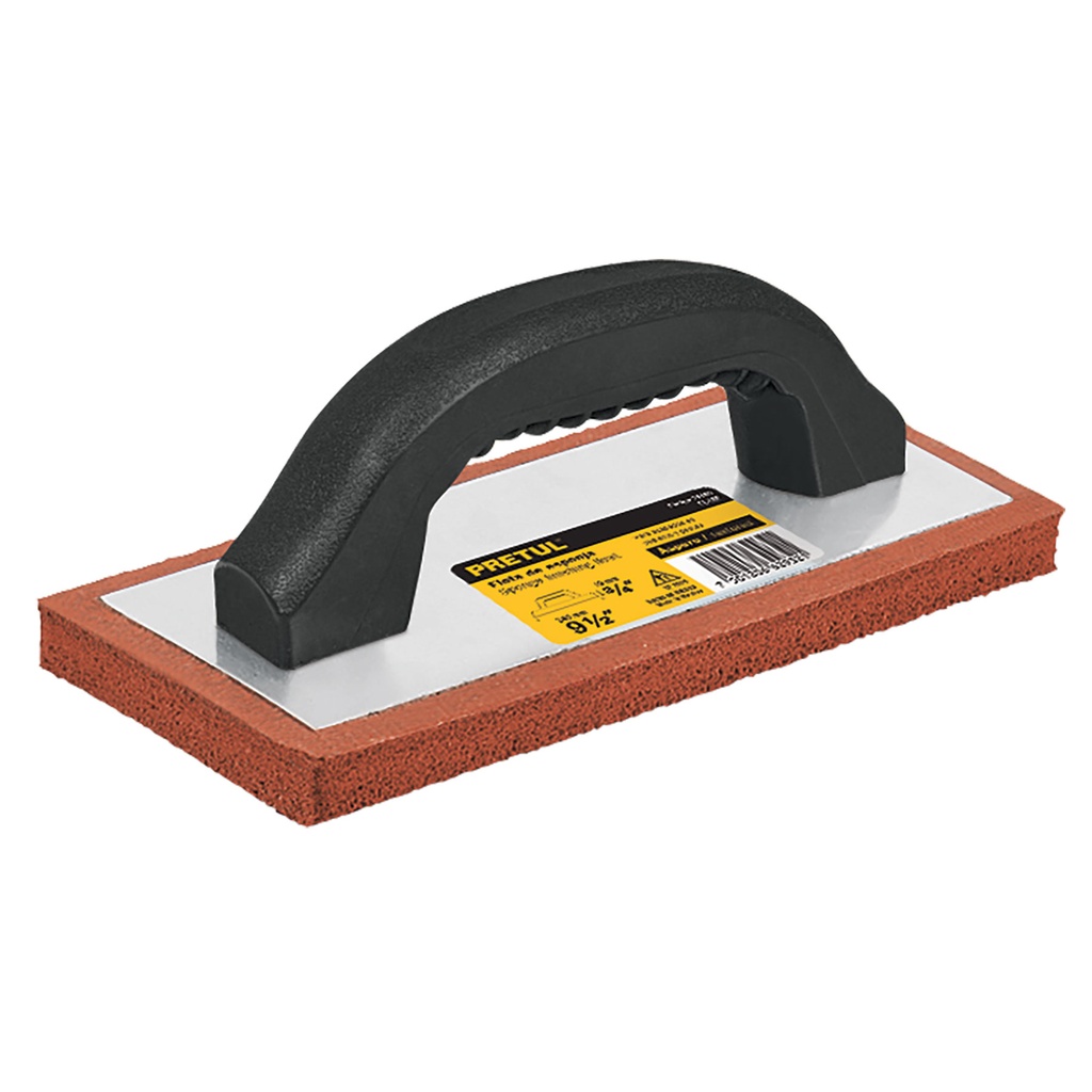 PRETUL FLOTA DE ESPONJA FL-10P 9 1/2ACAB ASPERO MGO PLAST