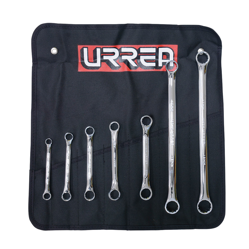 URREA JGO 7PZ LLAVES ESTRIA 15° MM