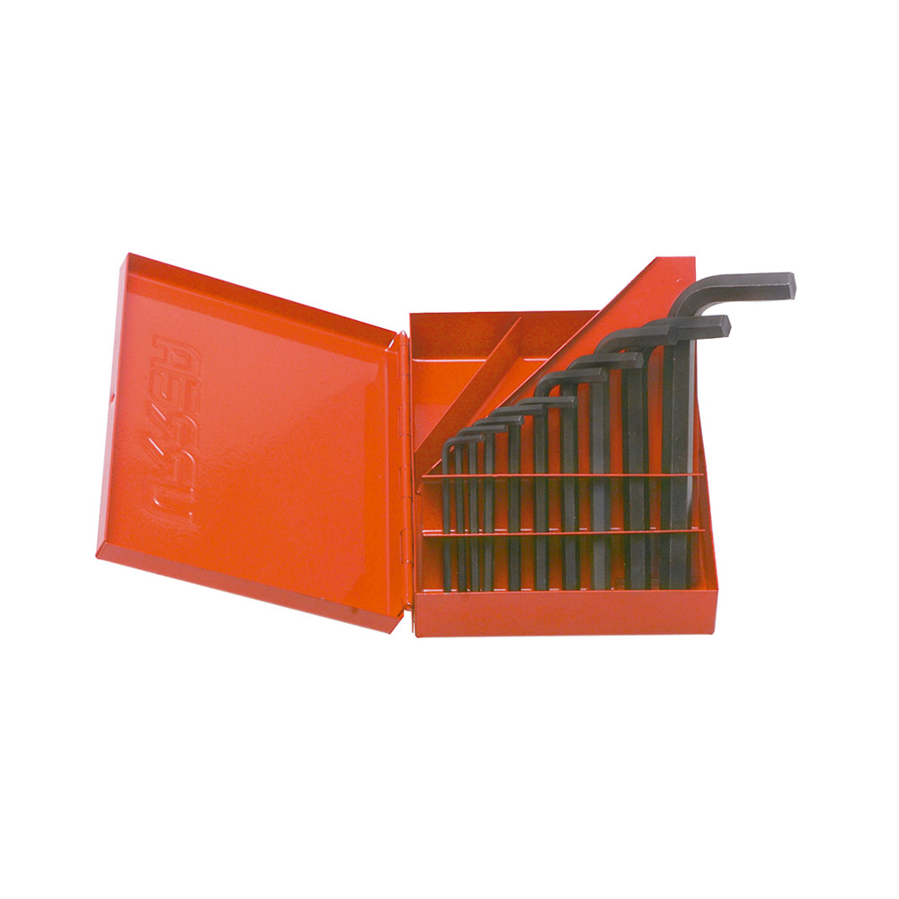 URREA JGO 10PZ LLAVES HEX L MM MET