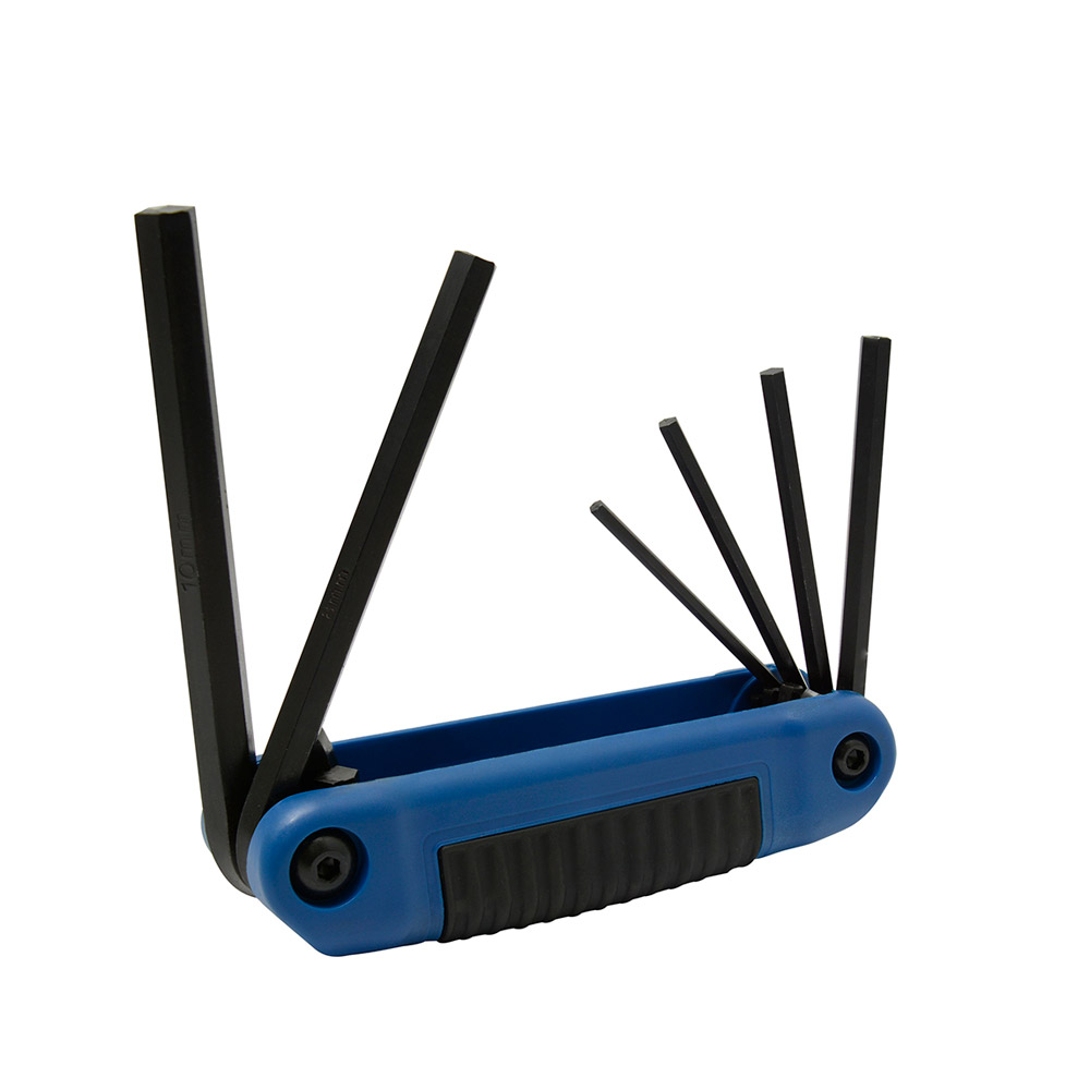 URREA LLAVES HEX T/NAVAJA     6PZ 3-10MM MET
