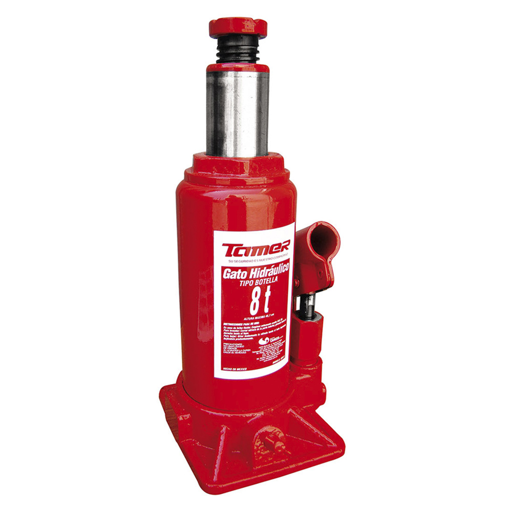 TAMER GATO DE BOTELLA         HIDRAUL 8TON C/TORN EXT GTE-8