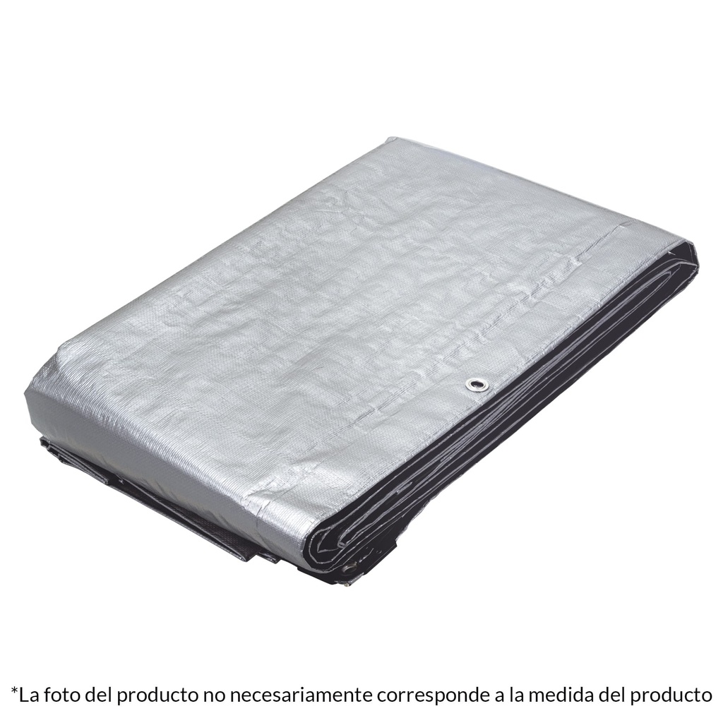 TRUPER LONA LT-45 4X5M REFORZADA GRIS