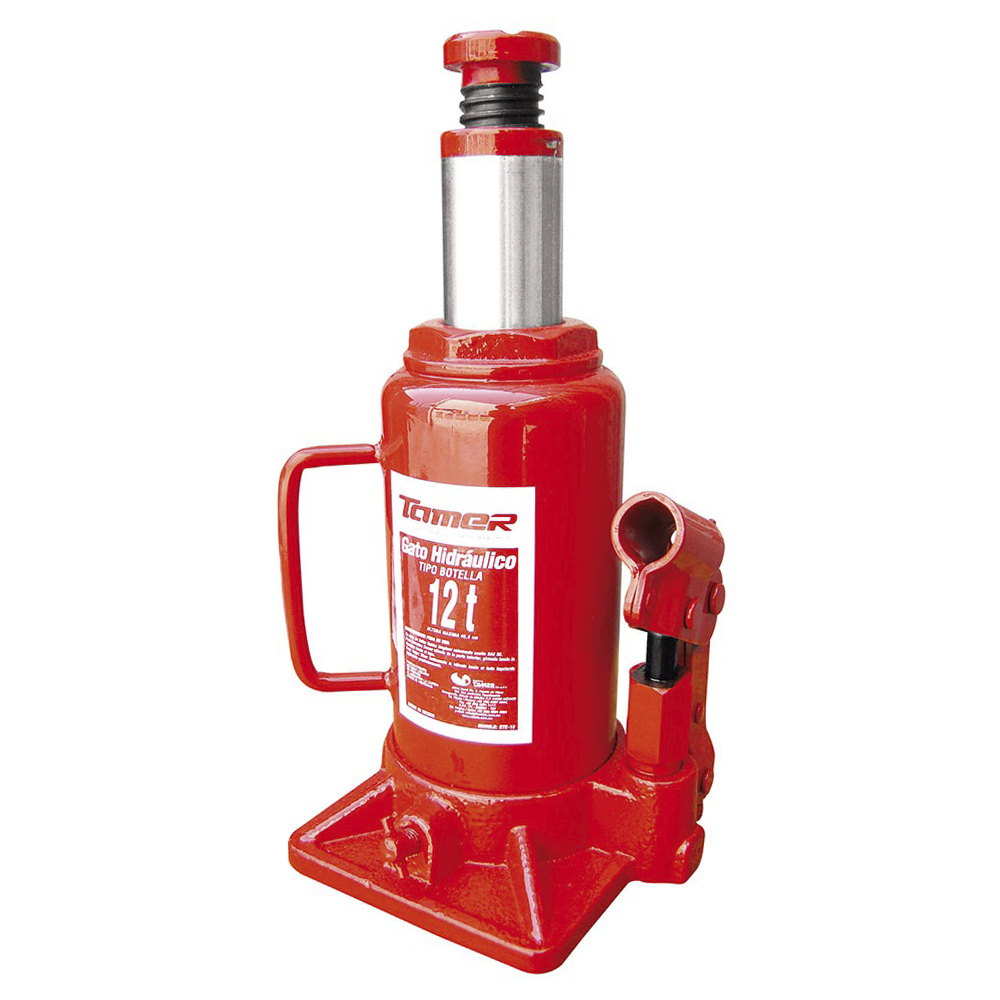 TAMER GATO DE BOTELLA         HIDRAUL 12TON C/TORN EXT GTE-1