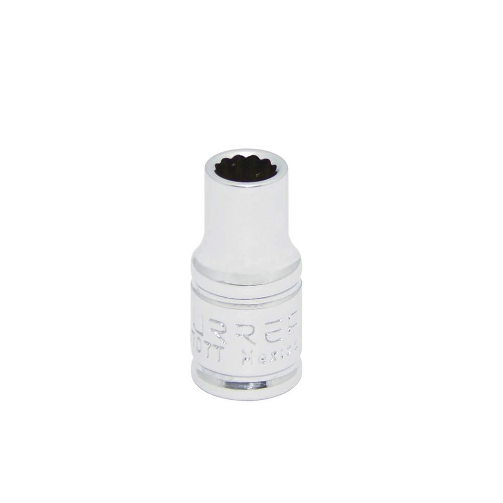 URREA DADO CORTO 12 PTAS 1/4X7/32 4707T
