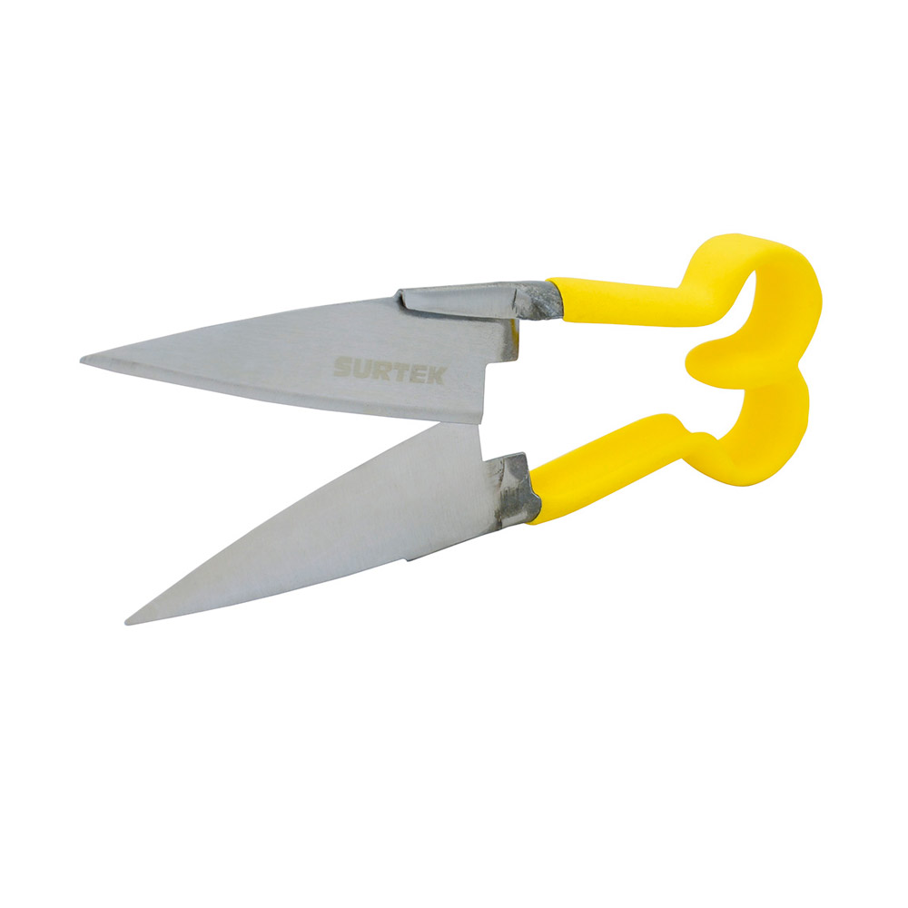 SURTEK TIJERA TRASQUILADORA T08 8" PUNTA AGUDA MGO RECUBIE