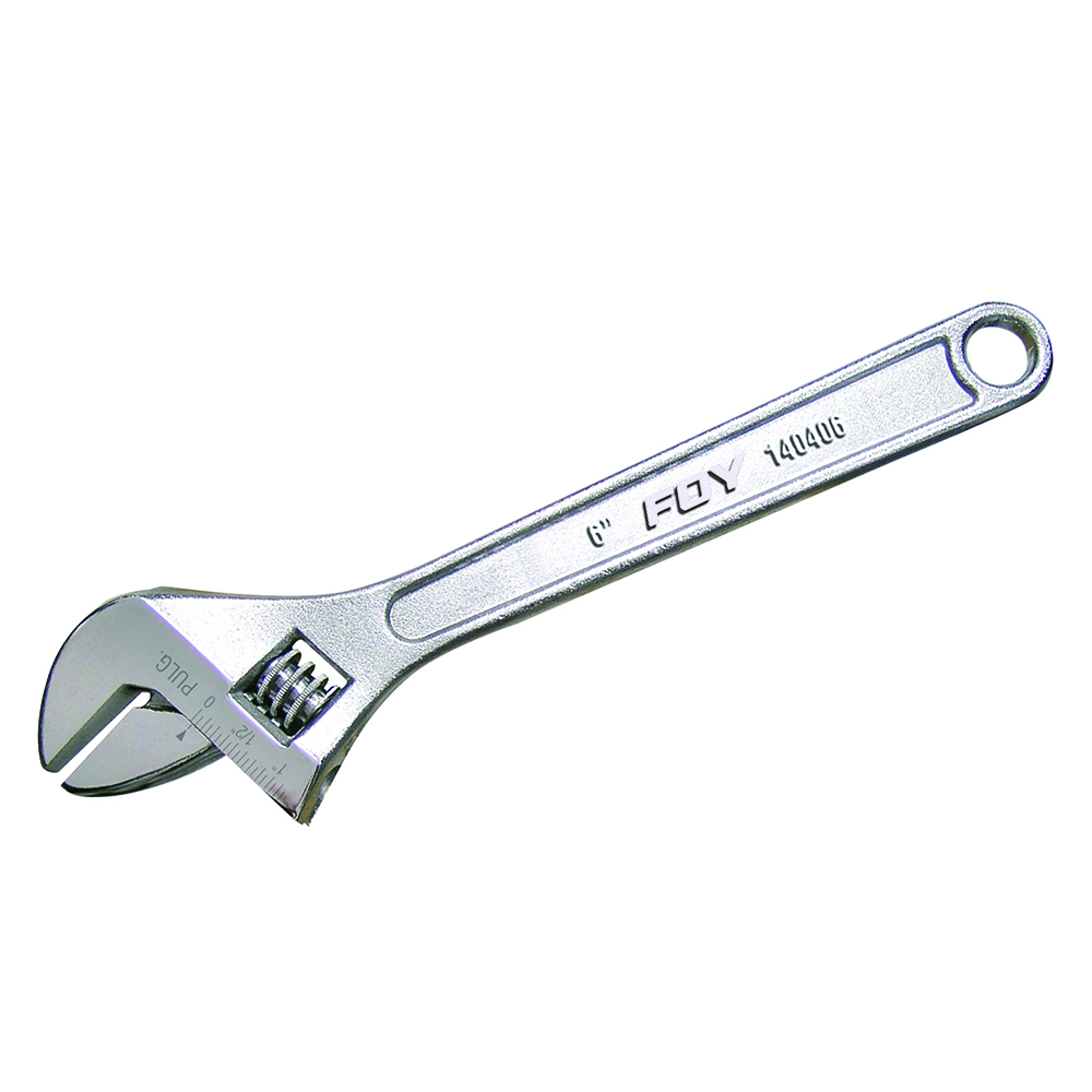 FOY LLAVE AJUSTABLE CROMADA 6"APERTURA 3/4" 140406