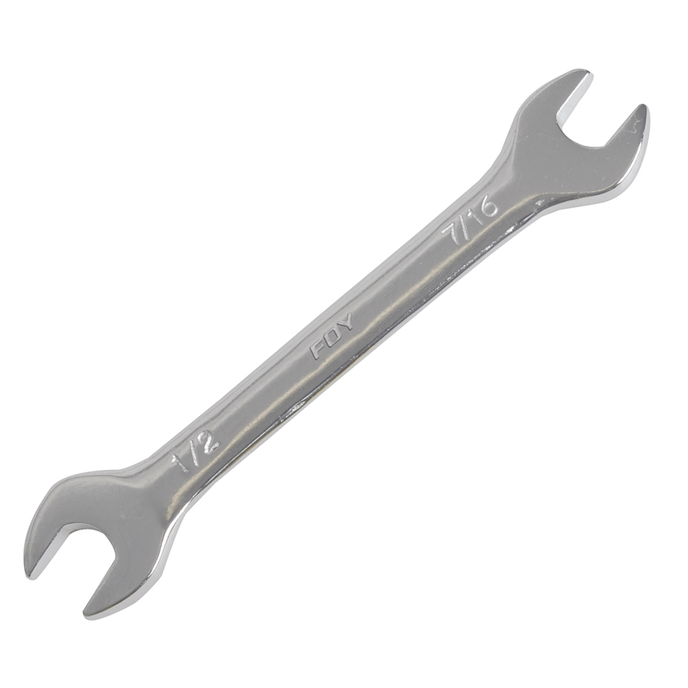 FOY LLAVE ESPANOLA 7/16X1/2 ES1416 PULIDA