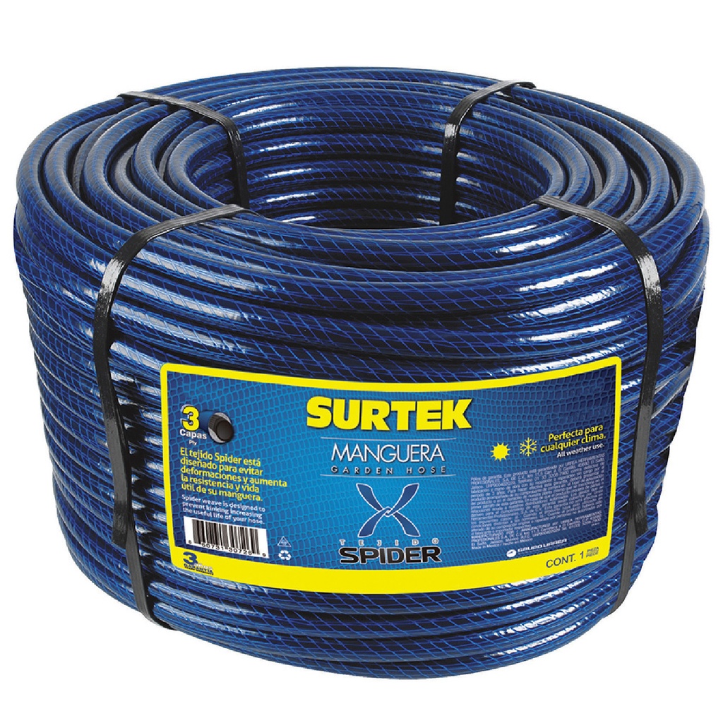 SURTEK MANGUERA SPIDER M34S100 3/4" R/100MT