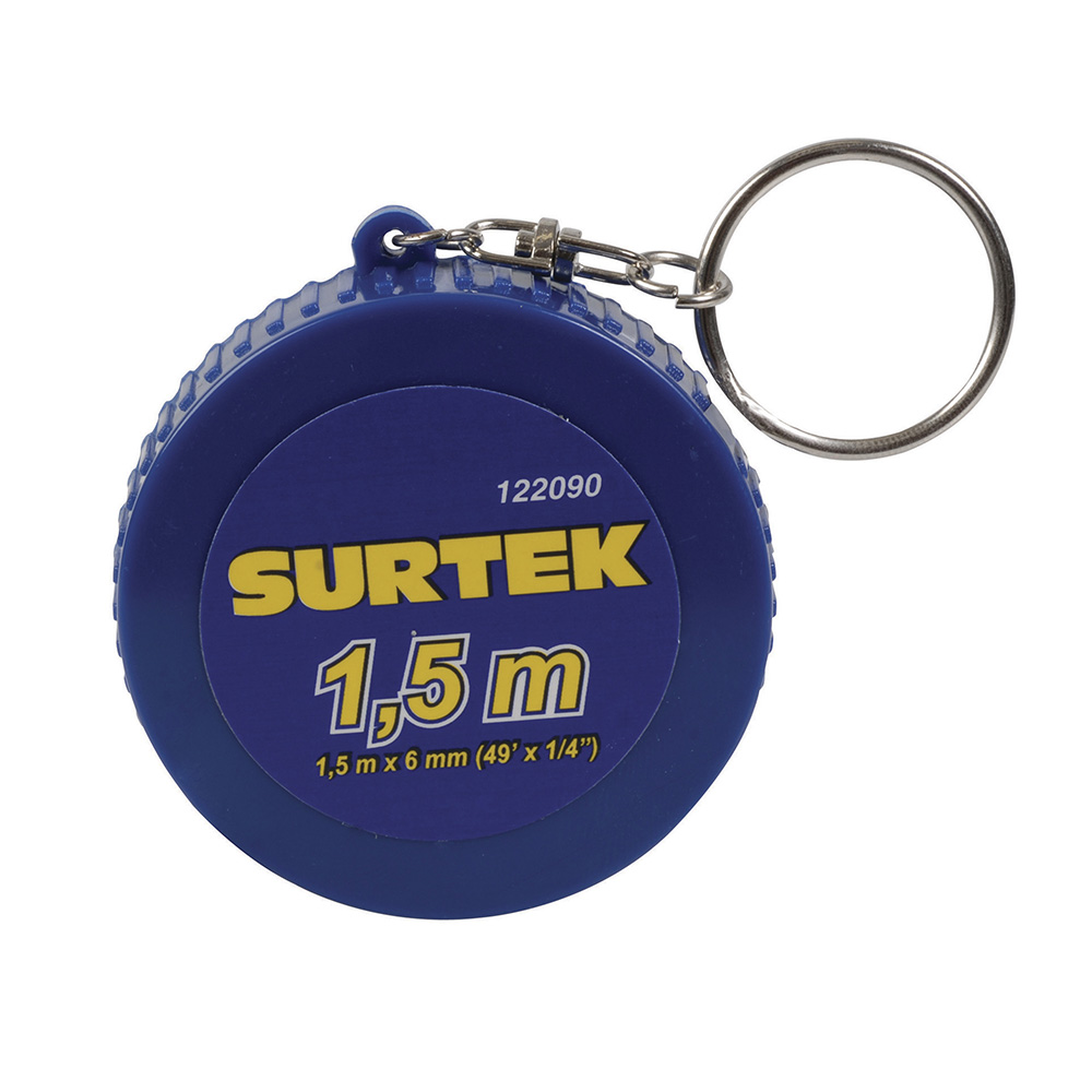 SURTEK FLEXOMETRO T/LLAVERO 1.5MX1/4