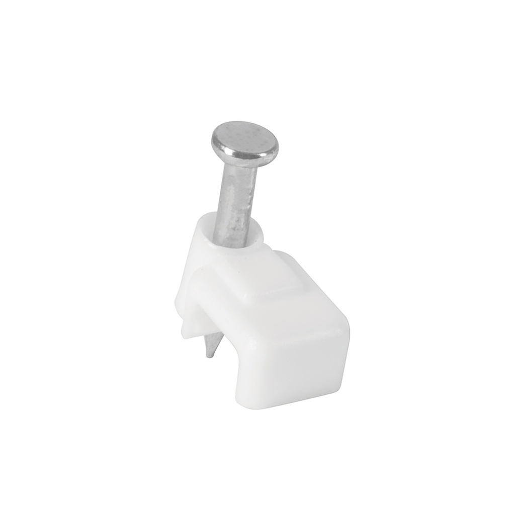 VOLTECH GRAPAS GPL-5B 3*6MM VOLTECH P/CABLE PLANO BLANCA