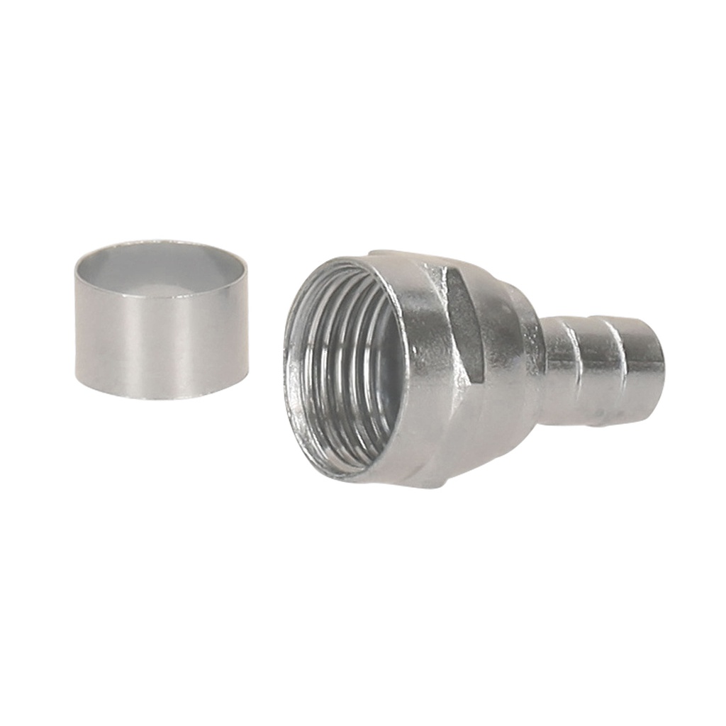 VOLTECH CONECTOR CAMPANA COCO-59C VOLTECH P/CABLE RG 59 4PZA