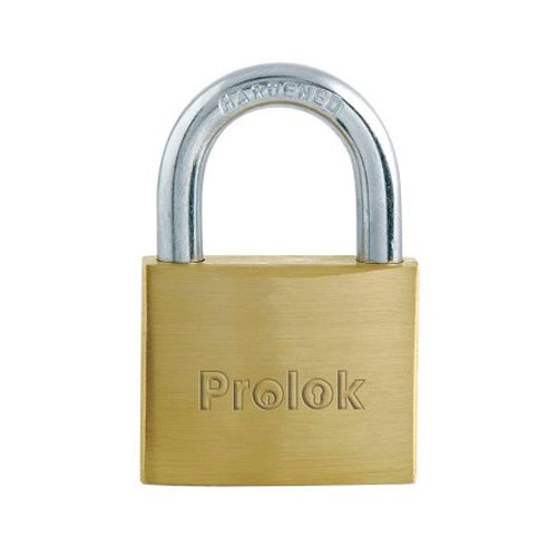 PROLOK CANDADO LATON L18S25EB  25MM CERROJO SENC