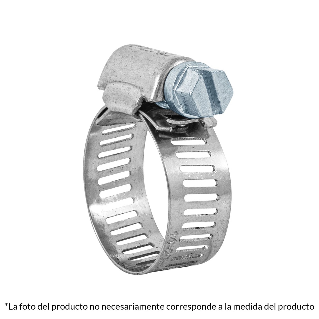 FIERO ABRAZADERA AB-8 5/8"X7/8" 16-23 MM REFORZADA INOX