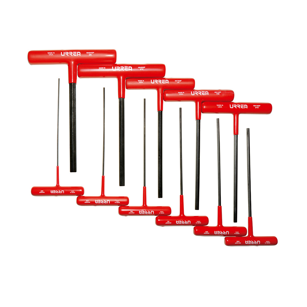 URREA JGO LLAVES HEX 6" 4967GP 11PZAS STD