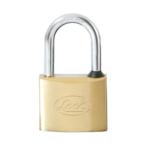 LOCK CANDADO LATON 50MM       LARGO LLAVE STD L20L50EB
