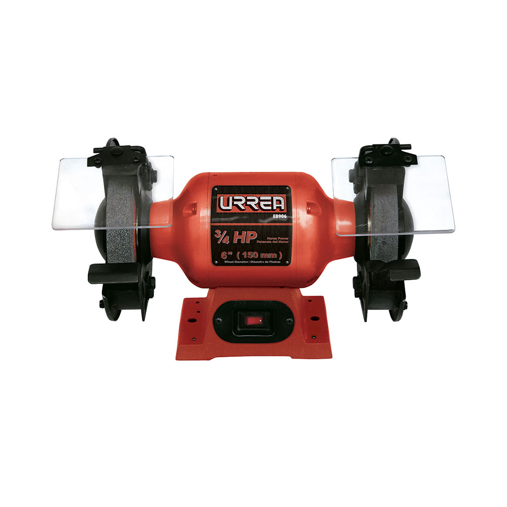 URREA ESMERIL DE BANCO MEDIANO DE 6PULG