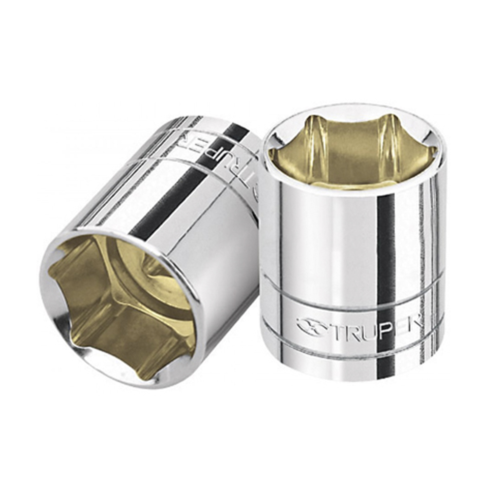 TRUPER DADO D-5219-HM 19MM CUADRO 3/8" 6 PUNTAS MM