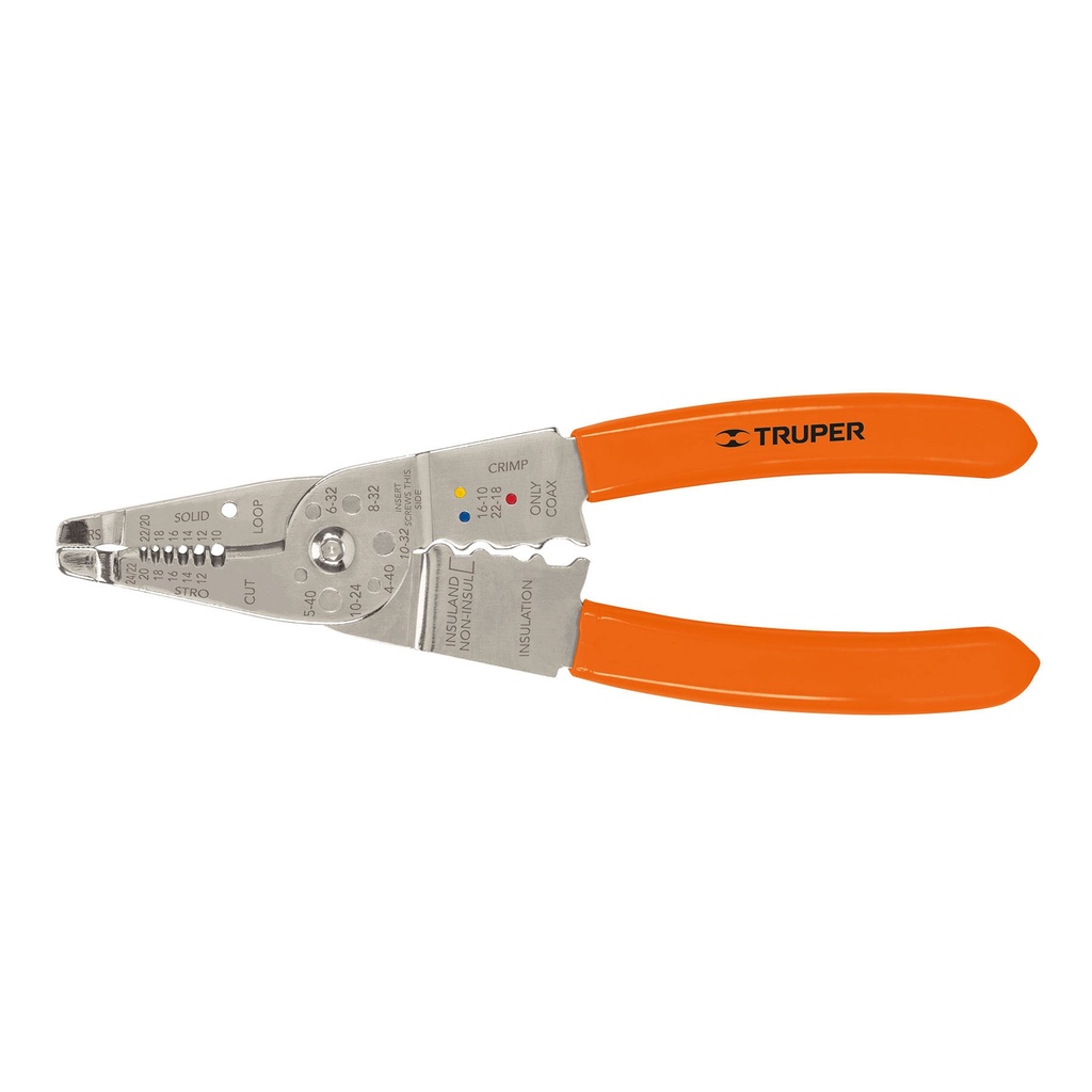 TRUPER PINZA PELACABLES PE-CA-8 8"