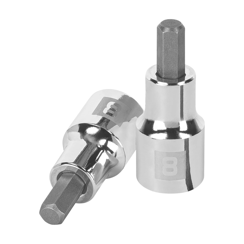 TRUPER DADO D-5441-8M 8MM CUADRO 1/2" PUNTA HEXAGONAL MM