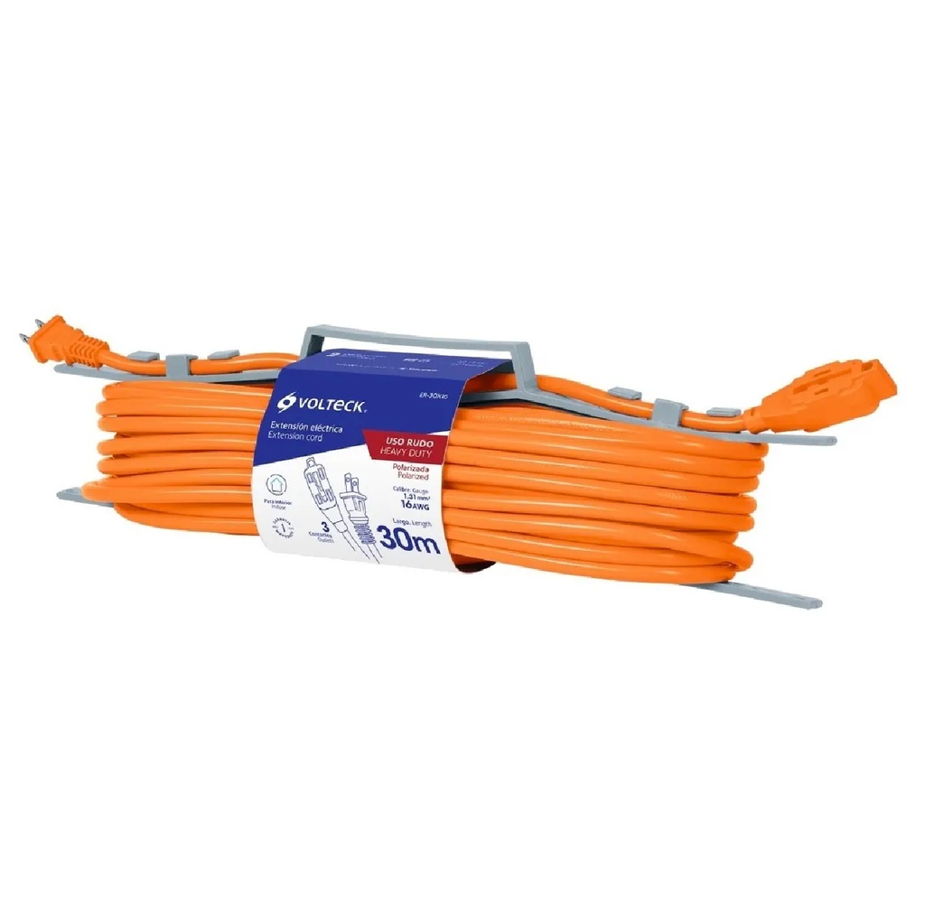 VOLTECH EXTENSION ELECT USO   RUDO 16AWG 30MT ER-30X16