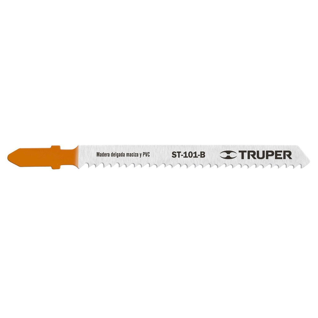 TRUPER SEGUETA ZANCO "T" ST-101-B CORTE RECTO P/MADERA 5PZA