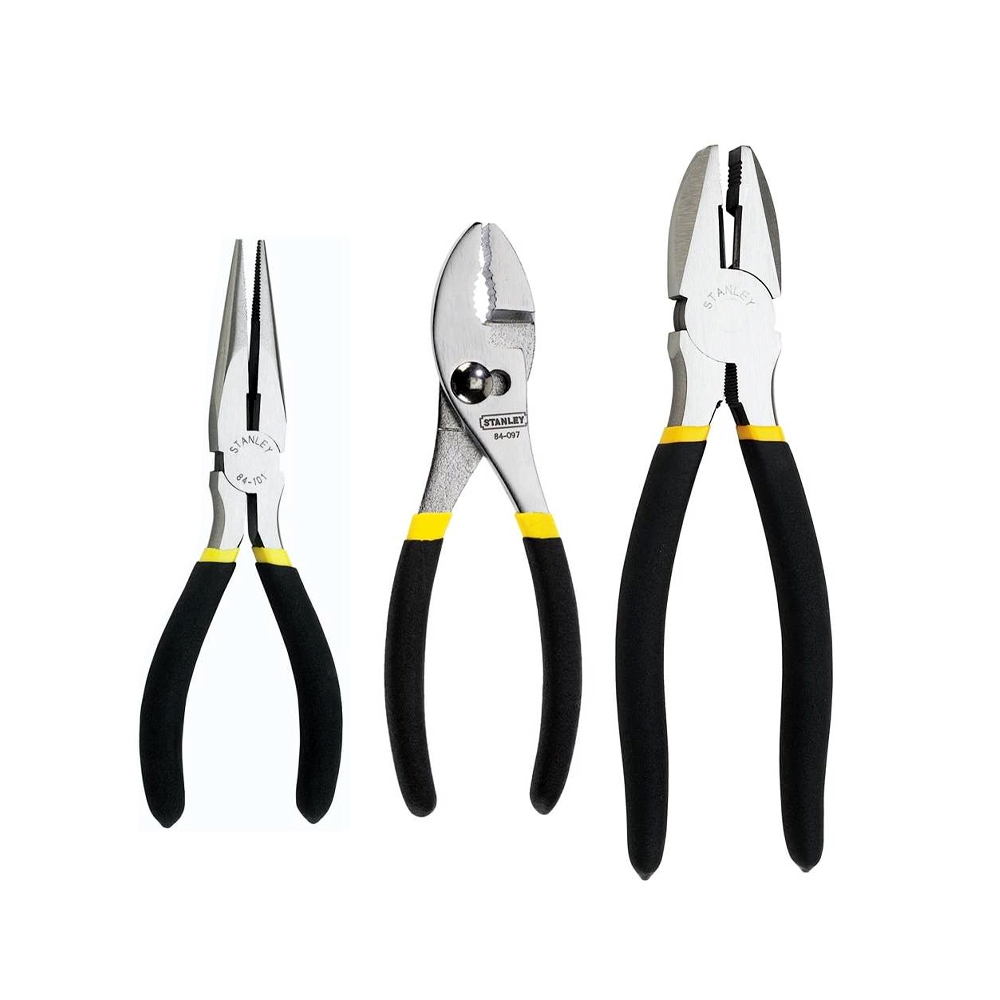 STANLEY JGO D/3PINZAS 95IB90709 MECANICO, PINZA PUNTA, PINZA