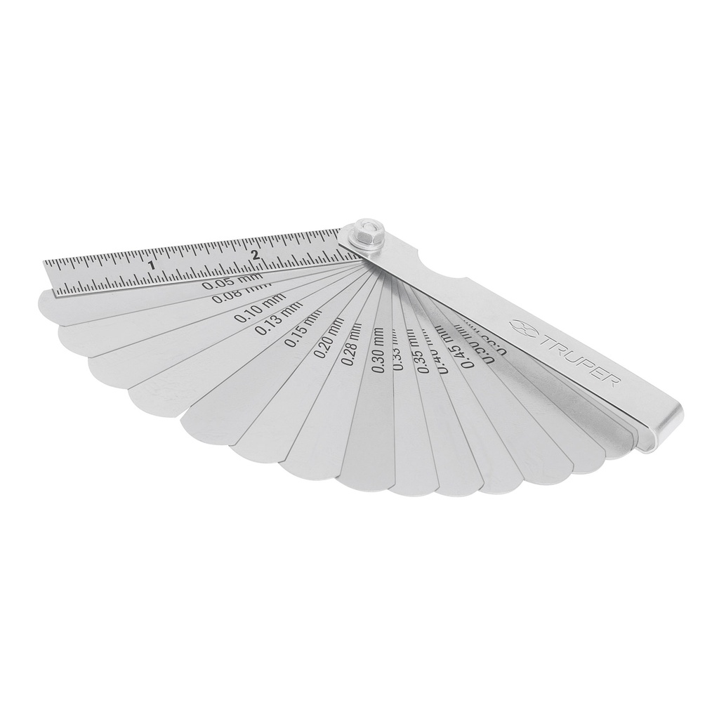TRUPER CALIBRADOR CAL-15 .002"-.0025" DE BUJIAS 15 HOJAS